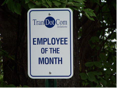 Employee of the Month Parking